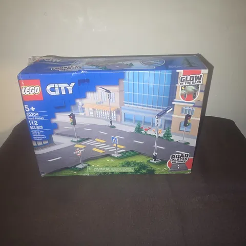 Lego City Road Plates 60304 - Building Toy Set, Box Has Damage On The Left Side