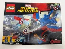LEGO 76076 Marvel Super Heroes Captain America Jet Pursuit New Sealed
