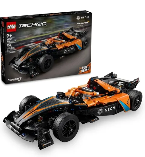 Lego McLaren Neom Formula E Team Race Car 42169 Building Toy Set Technic NEW