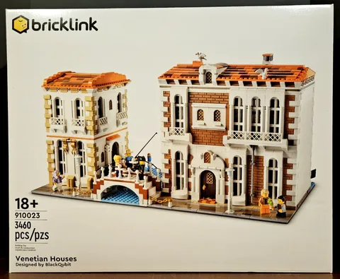 LEGO BrickLink Venetian Houses (910023) New & Factory Sealed