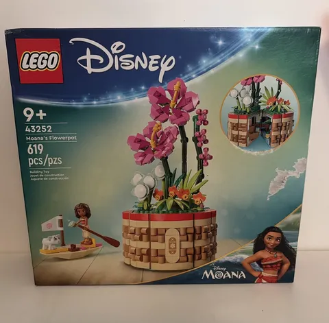 LEGO Disney Moana’s Flowerpot 43252 Brand New Sealed box