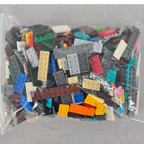 LEGO 1.9lb Bulk Mixed Plates Lot Kids Creative Building Bricks Multi-color