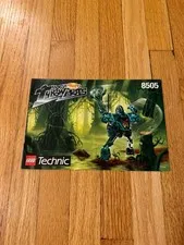 Lego Technic Throw Bots Amazon (8505) Instruction Booklet Only