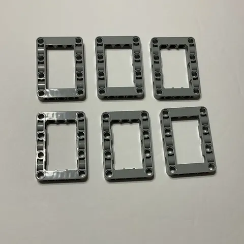 LEGO Technic Liftarm Modified Thick 5 x 7 Open Center 64179 - 6 PIECE LOT SALE