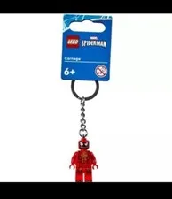 Lego 854154 Marvel Spiderman Super Heroes Carnage Minifigure Keyring /Keychain