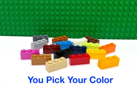 LEGO 1x3 Brick Block "You Pick Your Color and Qty" NEW