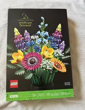 LEGO Icons Botanical Collection Wildflower Bouquet 10313 939pcs 18+ Box