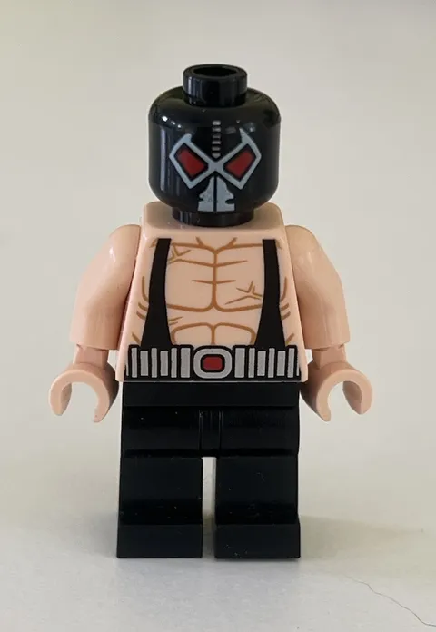 LEGO DC Batman Bane Minifigure sh0009 6860 Batcave 2012 Super Heroes
