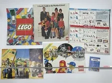 Vintage 1970s 80s Lego Instruction Idea Book Order Forms Lego Advertising Lot