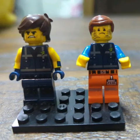 Lego Stubble Trouble Emmet and Rex Dangervest 70839 The LEGO Movie 2 Minifigure