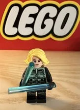 Lego Marvel Black Widow Minifigure With Accessories 