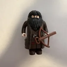 LEGO Potter - Rare Hagrid Minifig w/ Bow - Excellent - From Diagon Alley 10217