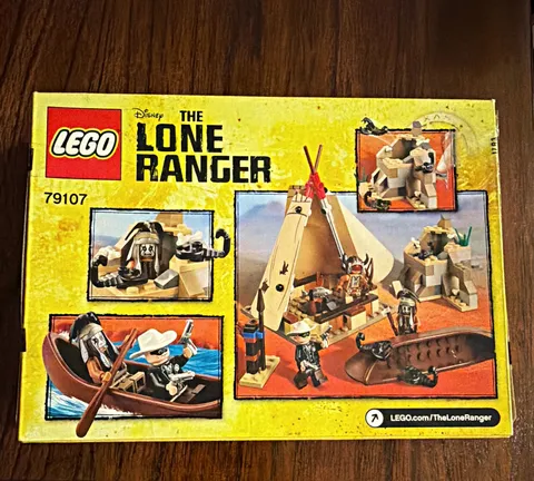 LEGO The Lone Ranger Comanche Camp 79107 Vintage 161 pcs Set! FREE SHIPPING!