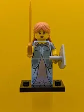 Elf Maiden col17-15 Series 17 (Complete Set with Stand and Accessories) Cmf Lego