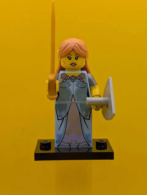 Elf Maiden col17-15 Series 17 (Complete Set with Stand and Accessories) Cmf Lego