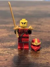 Lego minifigure Ninjago KAI ZX - Legacy 71866 Ninja Character Display RARE NEW