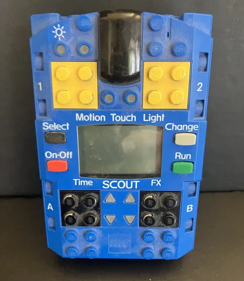 Lego MindStorms Robotics Technic Scout Control Module BLUE Box / UNTESTED