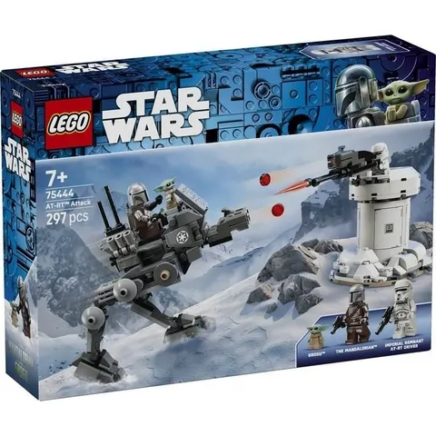 LEGO Star Wars 75444 AT-RT Attack Building Set 297 Pieces Figures Minifigures