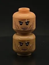 Lego Star Wars Jango Fett Misprint Minifigure Head Rare Prototype Test Error