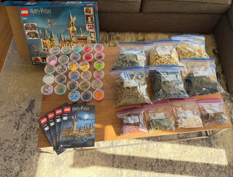LEGO Harry Potter: Hogwarts Castle (71043) - Used; Meticulously Disassembled