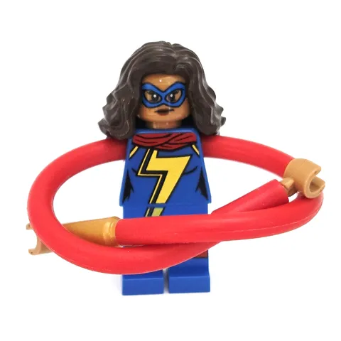 LEGO Ms. Marvel Kamala Khan Long Arms Minifigure sh0375 76076 Avengers Hero