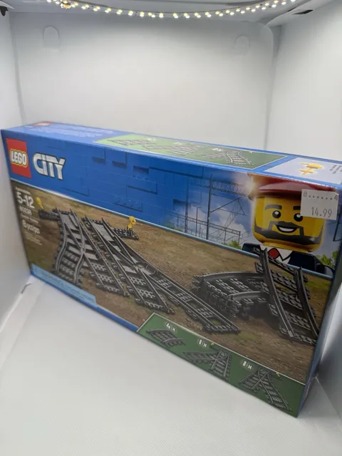 LEGO CITY Trains Switch Tracks Set 60238 8pcs Box