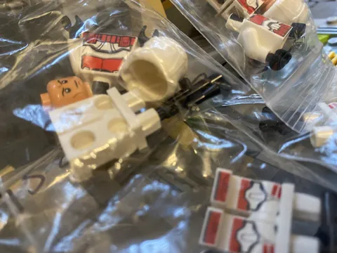 LEGO Star Wars Shock Trooper Clone Minifigure Coruscant Guard LOT of 6 75354