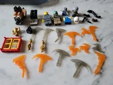 LEGO Ninja Weapons & Minifigure Parts And Accessories Lot