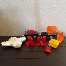 Lego Duplo Train and Transportation Lot of Parts (13 pieces)
