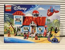 LEGO Disney Lilo and Stitch Beach House 43268 Complete Set 834 pcs Ages 9+