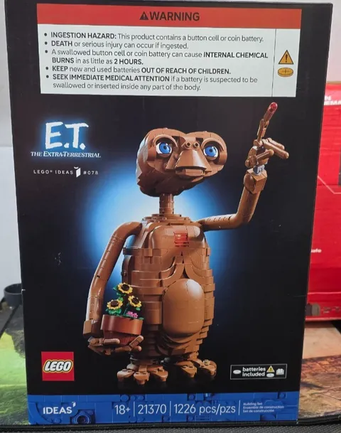 LEGO IDEAS #078 - E.T. the Extra-Terrestrial 21370 1226 Pieces