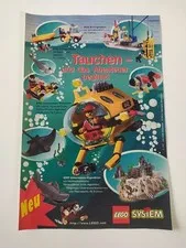 Rare Advertising Flyer Promotional Sheet LEGO System 6559 6556 6555 6442 1997