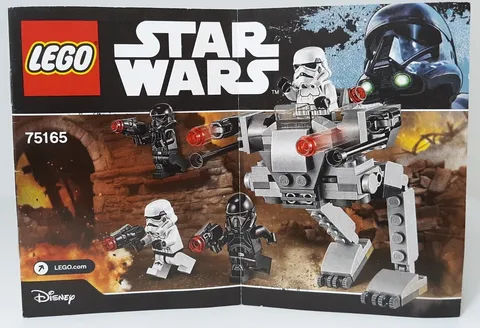 Lego Manual For Set 75165 Star Wars Rogue One Imperial Trooper Battle Pack