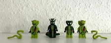 LEGO Ninjago Minifigures Poison Snakes/Vipers: Acidicus, Spitta, 2x Lasha (2012)