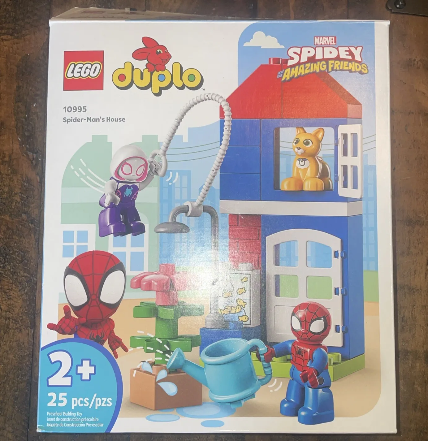 LEGO Duplo Spidey Amazing Friends Figures Spider-Man Ghost-Spider Marvel  10995