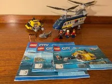 LEGO Town: Deep Sea Helicopter, 60093 - 100% Complete