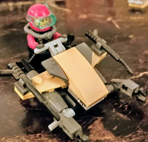 Rare LEGO CITY: Deep Sea Scuba Scooter (60090) No Box 🤿