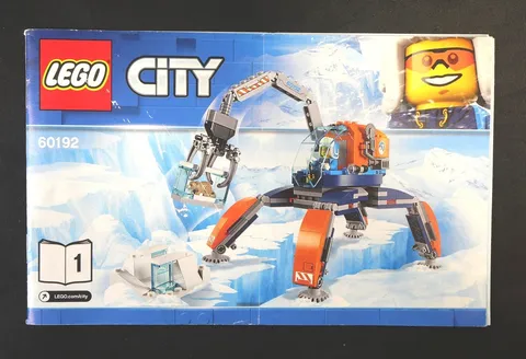 Lego CITY INSTRUCTION GUIDE Manual 60192 Book 1