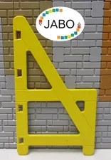 P14/8/7) LEGO Duplo Gate / Door Leaf Yellow House Farm Barn Fire Station Garage