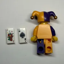 LEGO Minifigures Series 12 Jester Minifigure COL187 w/ Accessories 71007