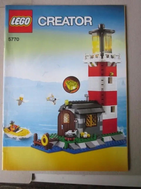 Lego Creator 5770 Building Instructions Instruction Lighthouse