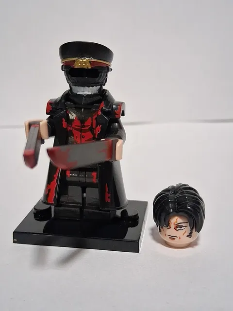 Katana Man Bloody Custom Lego Inspired By Cinematic Japanese Anime Chainsaw Man