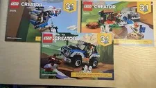 Lego Creator 31075 - Outback Adventures  Instruction Manual  Booklets Only