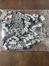 LEGO Gray Bricks 5oz Bulk Lot Gray Legos Square Rectangle Variety of Shades