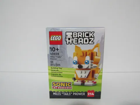 LEGO BRICKHEADZ 40628 MILES TAILS PROWER FROM SONIC THE HEDGEHOG NEW IN BOX