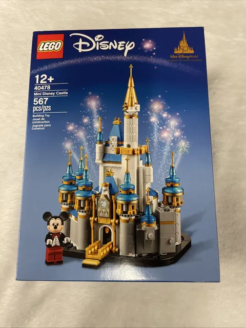 Lego Disney 50th: Mini Disney Castle (40478) Factory Sealed New Mickey Mouse