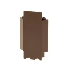 1x Lego Wall Part 3x3x6 Brown Corner Panels Tower Wall 6079 6020 2345