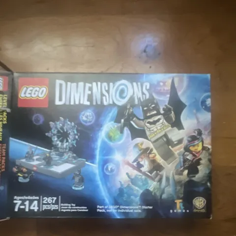 LEGO Dimensions Starter Pack 267 Set 267 Pieces Batman Ages 7-14 Box