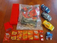 Lego 5 FIG from set 10745 CARS Florida 500 Final Race Mack Dinoco USAnoCUSTOMfee