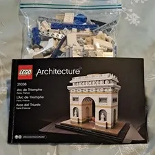 LEGO Architecture Arc de Triomphe 21036 Landmark Series RETIRED without box